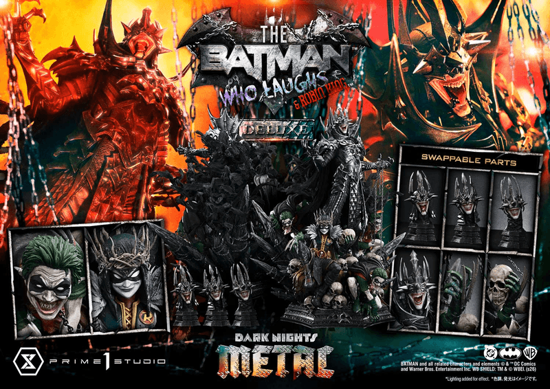 Museum Masterline Dark Nights: Death Metal The Batman Who Laughs & Robin King Deluxe Version
