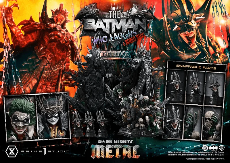 Prime 1 Studio Museum Masterline Dark Nights: Death Metal The Batman Who Laughs & Robin King Deluxe Version			 - DC Comics
