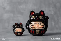 TOYZEROPLUS 200% PP Lucky Cat Daruma (Black cat edition) - PP X Monster - photo 3