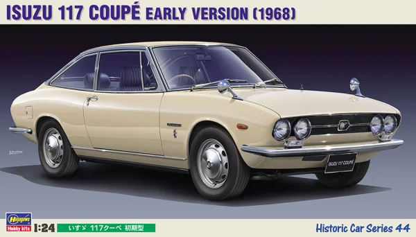 Hasegawa [HC44] 1:24 ISUZU 117 COUPÉ EARLY VERSION - Scale Kits