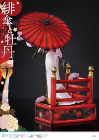 PRISMA WING fuzichoco original Illustration Scarlet Umbrella and Peony Deluxe Version 1/7 Scale Pre-Painted Figure 7