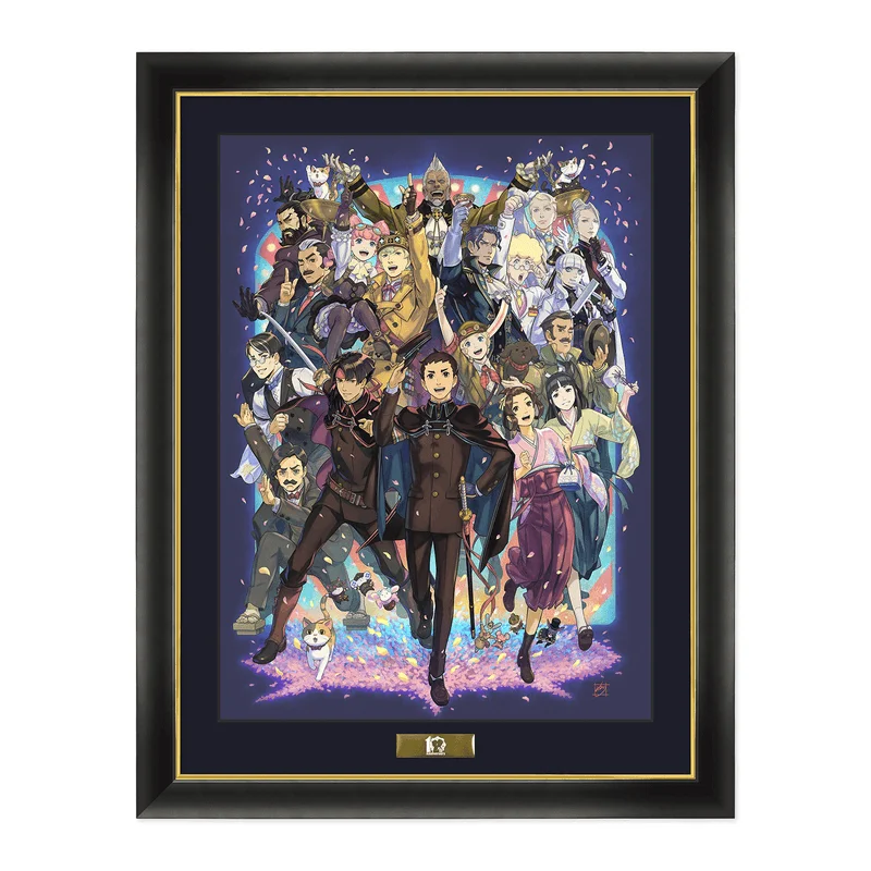 GOOD SMILE COMPANY The Great Ace Attorney 10th Anniversary「NURI kazuya」newly drawn art CHARA FINE GRAPH - The Great Ace Attorney