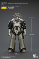 Iron Warriors MKVI Tactical Sergeant with Power Sword and Plasma Pistol 10