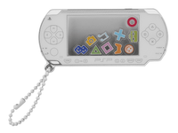 PSP™ (PlayStation™Portable) Rattle Acrylic Keychain: White Ver. 2