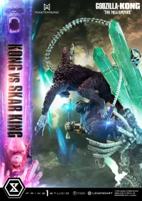 Prime 1 Studio Ultimate Diorama Masterline Godzilla x Kong: The New Empire (Film) Kong vs Skar King - Godzilla - photo 37