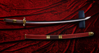 RORONOA ZORO THREE SWORD STYLE set (Wado Ichimonji,Sandai Kitetsu,Enma) "ONE PIECE", TAMASHII NATIONS PROPLICA 12