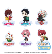 TV Anime DAN DA DAN Chibi Acrylic Keychain Stand (6pc per box) 1