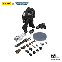 JOYTOY Iron Hands Intercessor with Bolt Rifle, Bolt Pistol and Chainsword - Warhammer 40K - photo 12