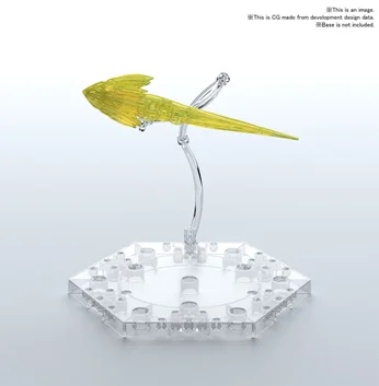 BANDAI HOBBY Figure-rise Effect Jet Effect (Clear Yellow) - Gundam Misc