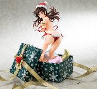 1/6 scaled pre-painted figure of “Rent-A-Girlfriend” MIZUHARA Chizuru in a Santa Claus bikini de fluffy figure 3