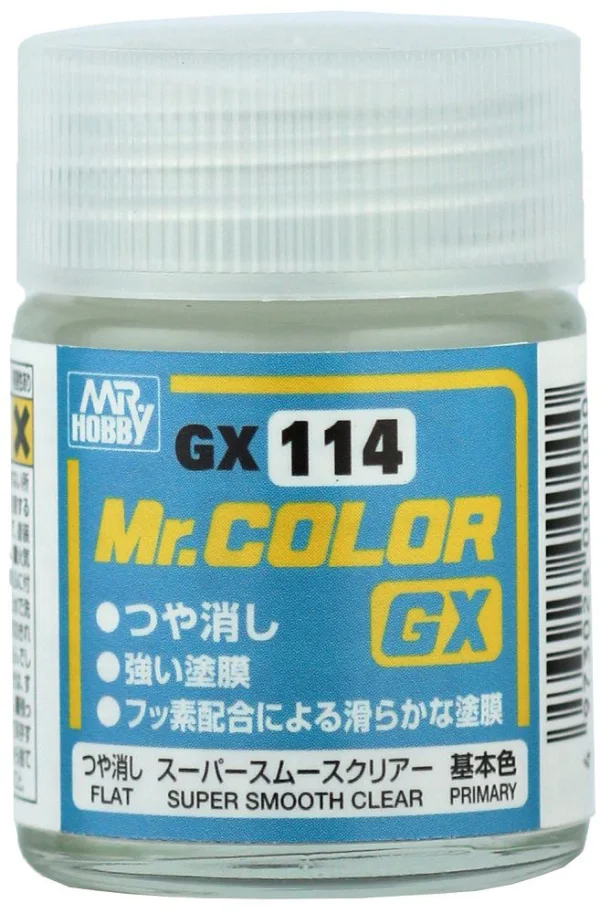 GSI Creos Mr Color GX 114 - Super Smooth Clear Flat - Paints