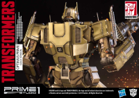 Premium Masterline Transformers: Generation 1 Optimus Prime Gold Version 2