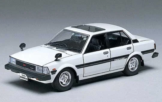 Aoshima THE BEST CAR VINTAGE: 1/24 COROLLA 1600GT (TOYOTA) - Scale Kits