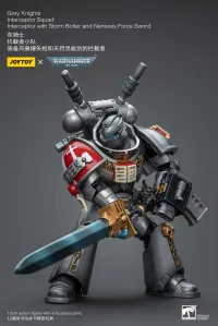 JOYTOY Grey Knights Interceptor Squad Interceptor with Storm Bolter and Nemesis Force Sword - Warhammer 40K - photo 3
