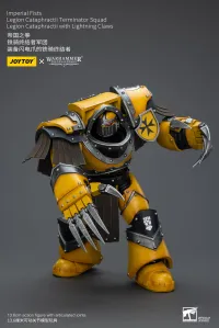 JOYTOY Imperial Fists Legion Cataphractii Terminator Squad Legion Cataphractii with Lightning Claws - Warhammer 40K - photo 3