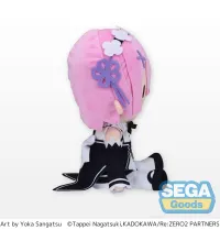 SEGA Fuwapetit Re:ZERO -Starting Life in Another World- Plush Ram (L) - Re:ZERO -Starting Life in Another World- - photo 3
