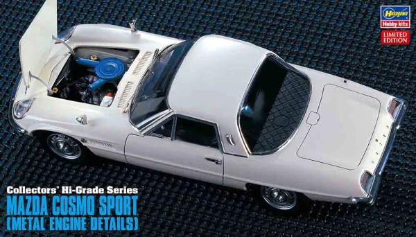 Hasegawa 1/24  MAZDA COSMO SPORT [METAL ENGINE DETAILS] - Scale Kits
