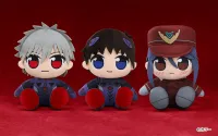 GOOD SMILE COMPANY Kuripan Plushie Kaworu Nagisa (Black Plugsuit) - Rebuild of Evangelion - photo 3