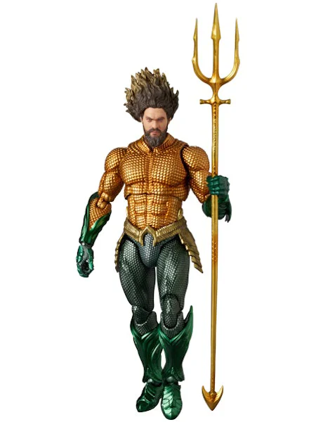 MEDICOM TOY MAFEX AQUAMAN（GOLD & GREEN SUIT） - DC Comics