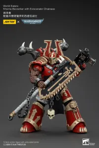 JOYTOY World Eaters Khorne Berzerker with Eviscerator Chainaxe - Warhammer 40K - photo 3
