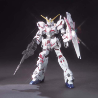 HGUC 1/144 #100 RX-0 Unicorn Gundam (Destroy Mode) Titanium Finish Ver 2