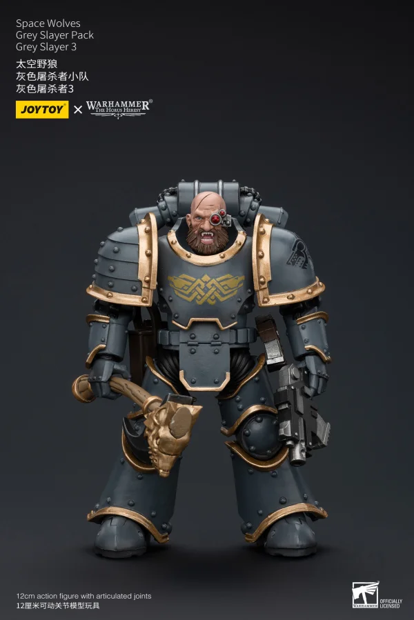 JOYTOY Space Wolves Grey Slayer Pack Grey Slayer3 - Warhammer 40K