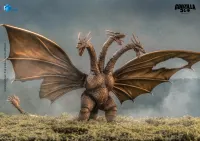 HIYA TOYS Exquisite Basic Series  None Scale 10 Inch Godzilla vs. King Ghidorah King Ghidorah Battle Damaged Ver. Action Figure - Godzilla - photo 1