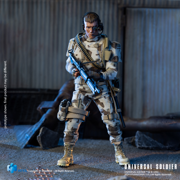 Exquisite Super Series 1/12 Scale Universal Soldier Andrew Scott