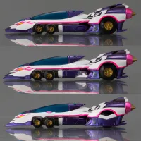 MegaHouse Cyber Formula OGRE AN-21 (Complete Box) - FUTURE GPX CYBER FORMULA - photo 6