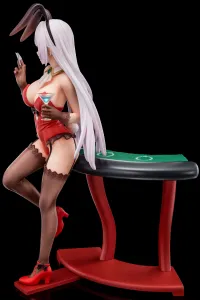 Hakoiri-musume Riselia Ray Crystalia wearing crimson bunny costume with Nip Slip Gimmick System - The Demon Sword Master of Excalibur Academy - photo 3
