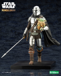 ARTFX+ MANDALORIAN & GROGU with Beskar Staff 1