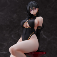 Hayabusa Illustration Black China Dress-chan 8