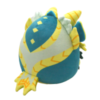 Monster Hunter Fluffy Eggshaped Plush Zinogre 2