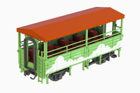 trolley train(MärchenGreen Painting) 1