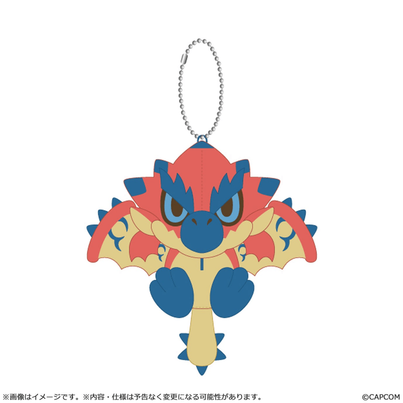 MONSTER HUNTER CHIBI STYLE Plush Keychain: Rathalos