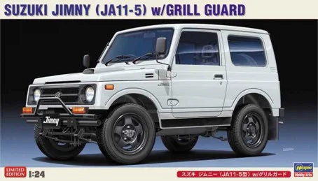 Hasegawa 1/24 SUZUKI JIMNY (JA11-5) w/GRILL GUARD - Scale Kits