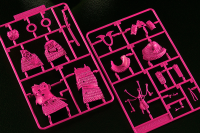 PLAMAX 1/12 Kamakura Period Armored Warrior: Pink Color Edition 4