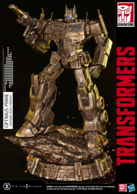 Premium Masterline Transformers: Generation 1 Optimus Prime Antique Gold Version 22