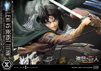 Prime 1 Studio Ultimate Premium Masterline  TV animation Attack On Titan  Levi versus Beast Titan - Attack on Titan - photo 21