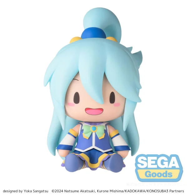 fuwa petit KONOSUBA -God's blessing on this wonderful world! 3 Chibi Figure Aqua