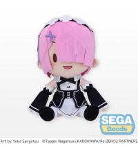 Fuwapetit Re:ZERO -Starting Life in Another World- Plush Ram (L) 1