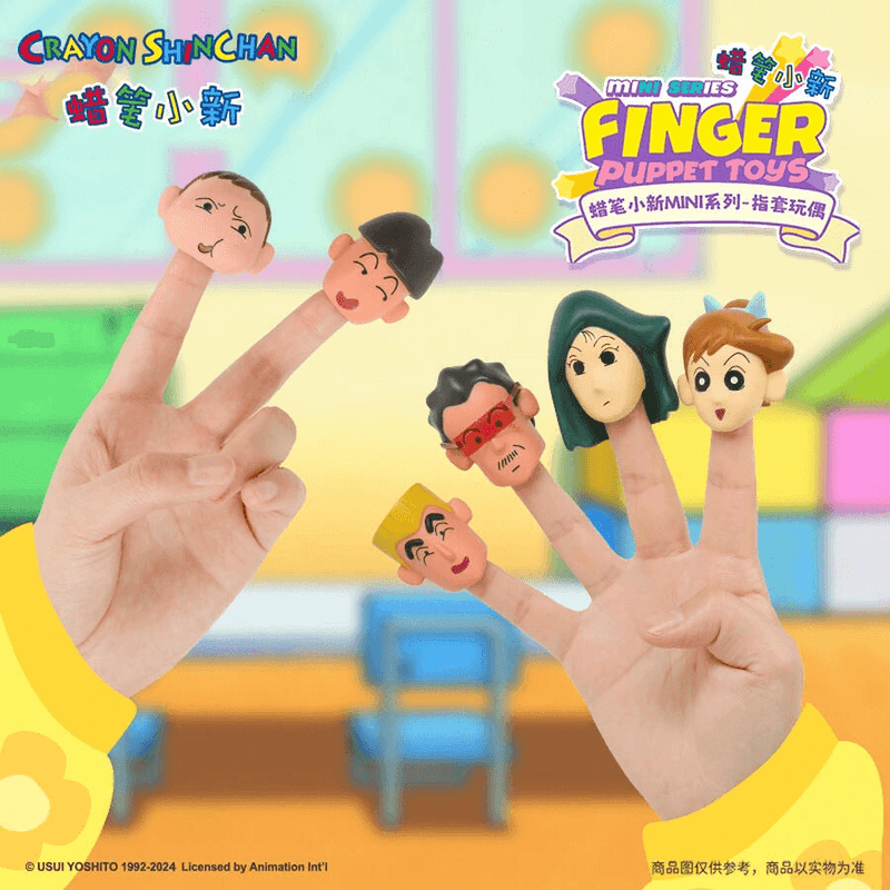 Crayon Shinchan Mini Series-Finger Puppet Toys