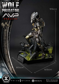 Real Elite Masterline Aliens vs. Predator: Requiem Wolf Predator 35
