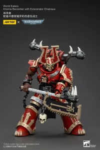 JOYTOY World Eaters Khorne Berzerker with Eviscerator Chainaxe - Warhammer 40K - photo 2