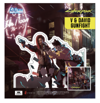 Tobisuta Cyberpunk 2077 & Edgerunners (V & DAVID BIKE CHASE) 1