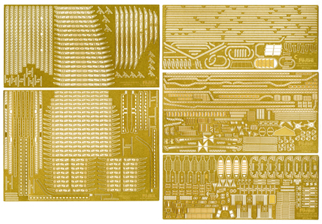 [G-up No40] 1/350 Photo-Etched Parts SP2 for IJN Aircraft Carrier Kaga