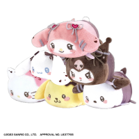 SANRIO CHARACTERS POTE KORO MASCOT 4 (6pc per box) 1