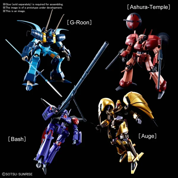 BANDAI HOBBY 1/144 A-CLASS HEAVY METAL SET - Heavy Metal L-Gaim