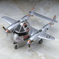 Hasegawa [TH26] EGG PLANE P-38 LIGHTNING - EGGPLANE SERIES - photo 2