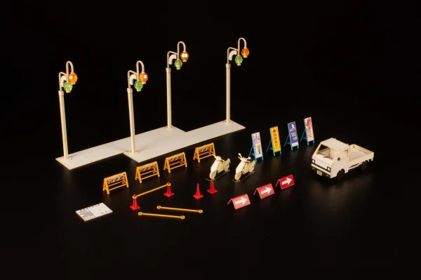 PLUM PMOA 1/80 Scale Paper kit Town CornerAccessory Series vol.2 - Scale Figures